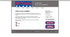 Desktop Screenshot of m-tech-plaza.de